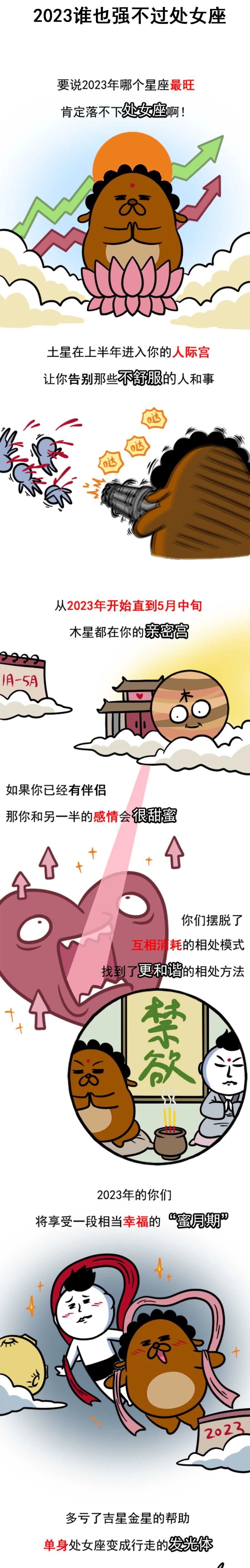 2023处女座也太强了