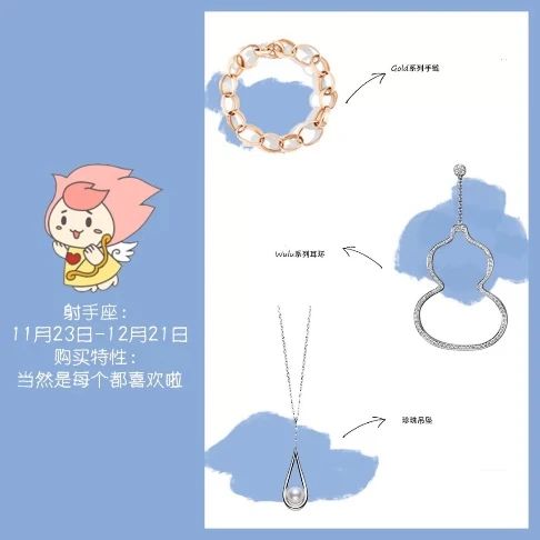 12星座的珠宝配饰
