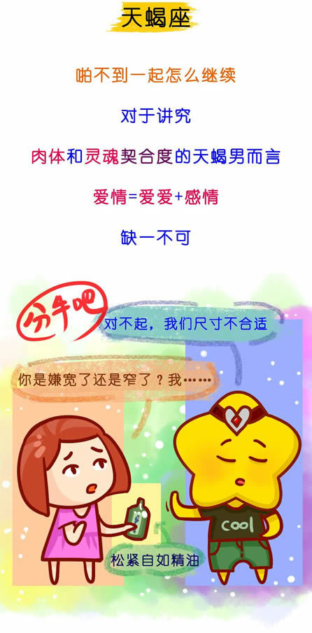 十二星座男说分手 可信度