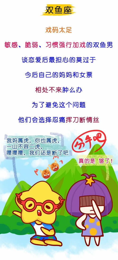 十二星座男说分手 可信度
